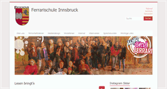 Desktop Screenshot of ferrarischule.at